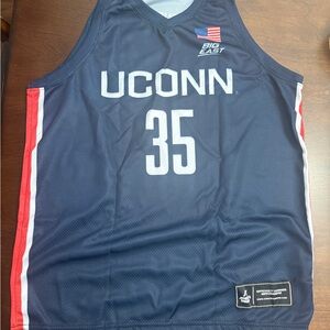 UConn Azzi Fudd Navy Blue Basketball Jersey